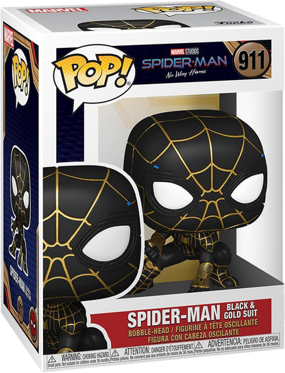Pop! Marvel: Spider-Man: No Way Home - Spider-Man (Black & Gold Suit) #911