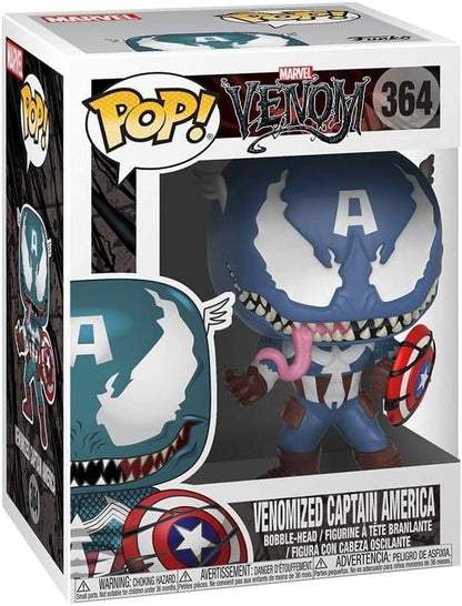 Pop! Marvel: Venom - Venomized Captain America #364