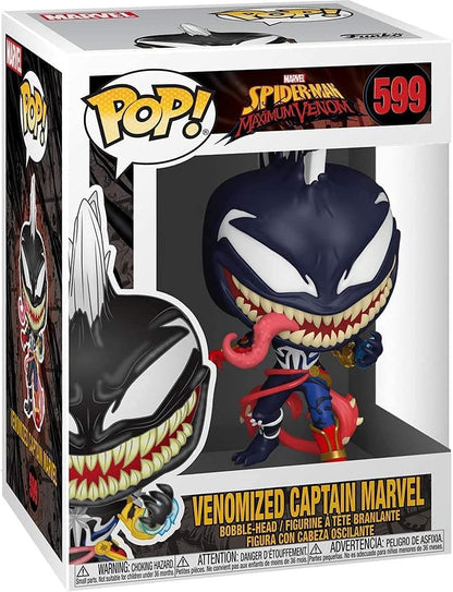 Pop! Marvel: Spider-Man Maximum Venom - Venomized Captain Marvel #599