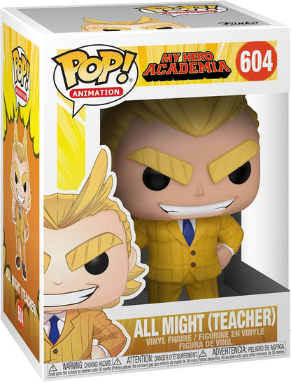 Funko Pop! vinyl figure packaging of All Might from My Hero Academia