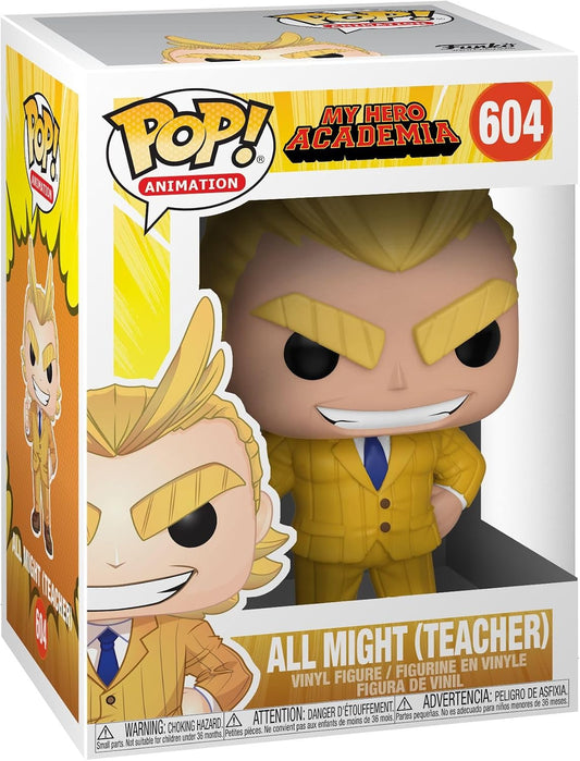 Funko Pop! vinyl figure packaging of All Might from My Hero Academia