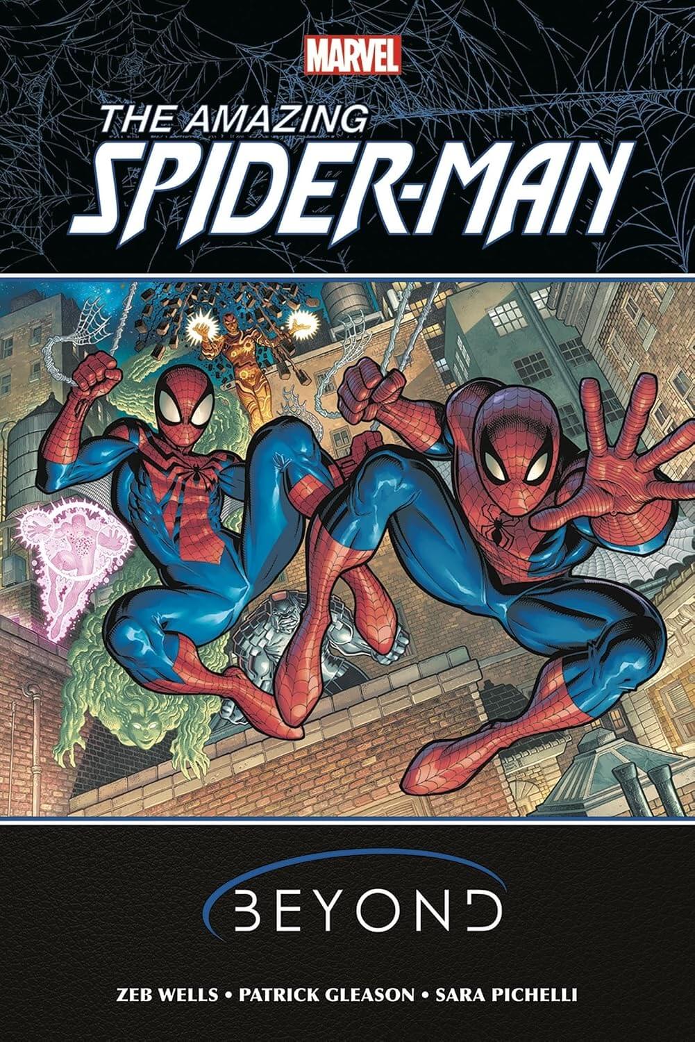 The Amazing Spider-Man Beyond French edition Panini Comics hardcover omnibus cover featuring Peter Parker and Ben Reilly