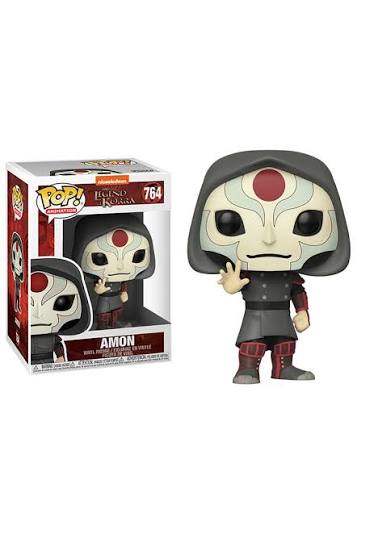 Funko Pop! vinyl figure of Amon from Legend of Korra with packaging on a white background