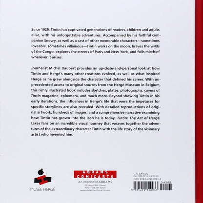 Tintin: The Art of Hergé: A Definitive Look at the Life and Work of Hergé