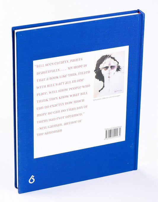 Back cover of Bill Sienkiewicz Revolution Volume 1 book featuring artist bio and barcode.