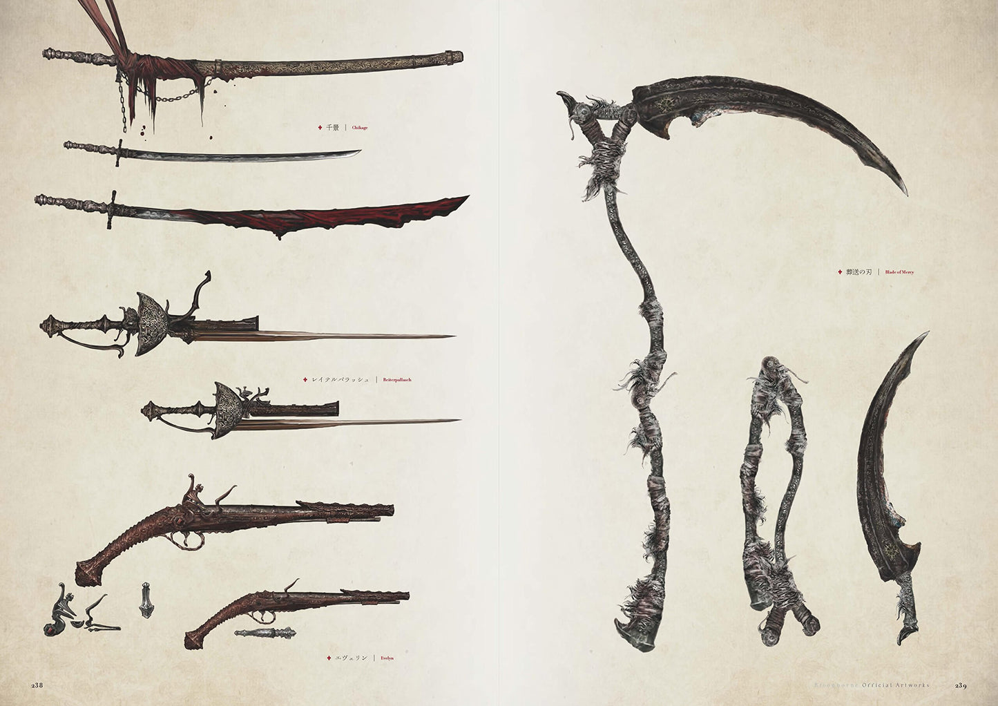 BLOODBORNE OFFICIAL ARTWORKS - English