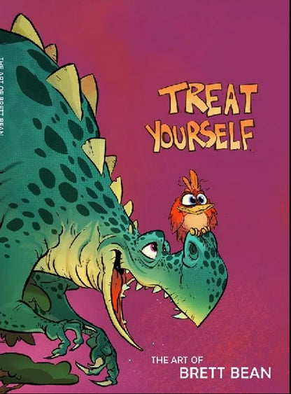Brett Bean Art: "Treat Yourself" Signed Limited Edition Sketchbook