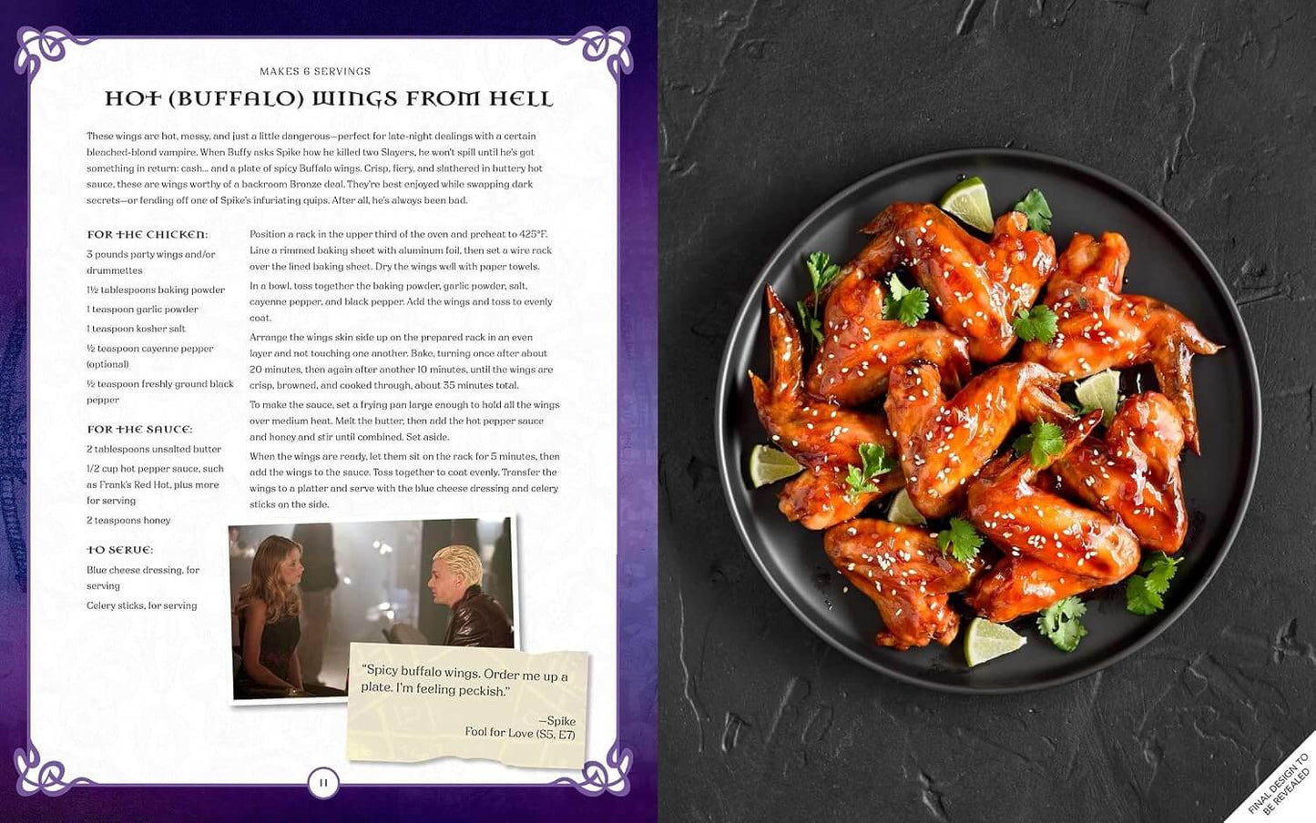 Buffy the Vampire Slayer: Recipes from Sunnydale: The Official Cookbook Hardcover