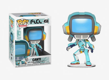 Funko Pop! vinyl figure of Canti from FLCL with packaging on a white background