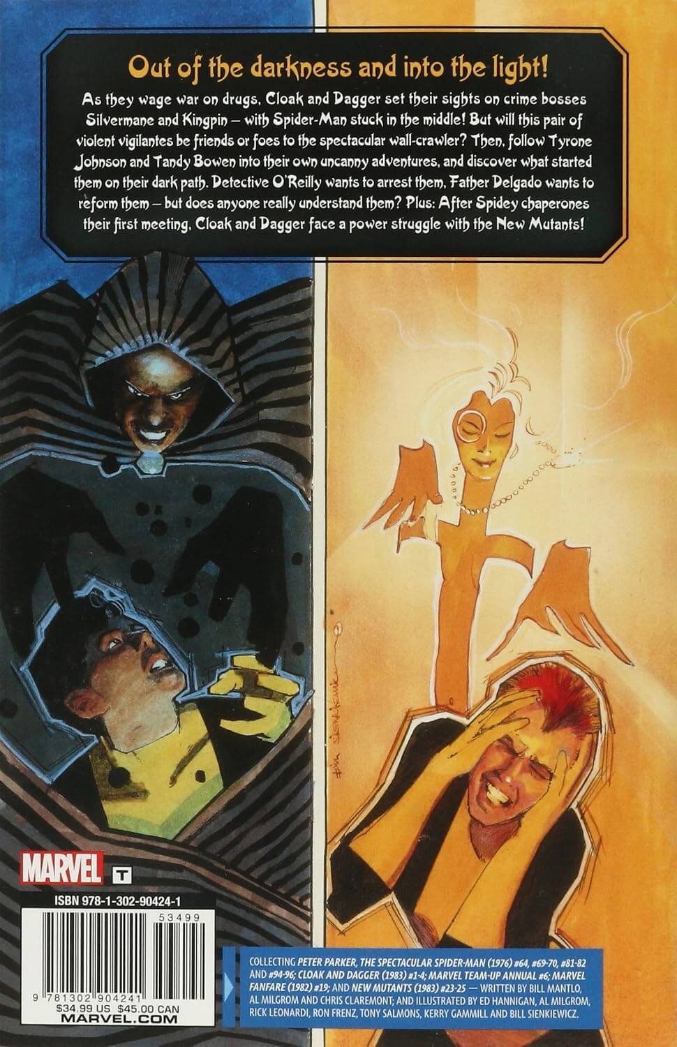 Cloak and Dagger: Shadows and Light Trade Paperback (Marvel Comics)