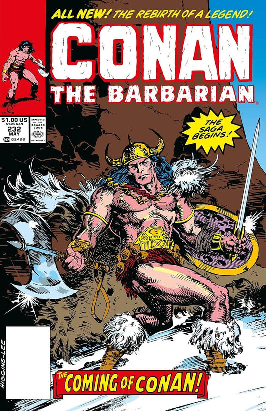 Omnibus Cover for Conan vol 9, featuring the character Conan riding a wolf-like creature and holding a sword and shield, with large title text and promotional banners.