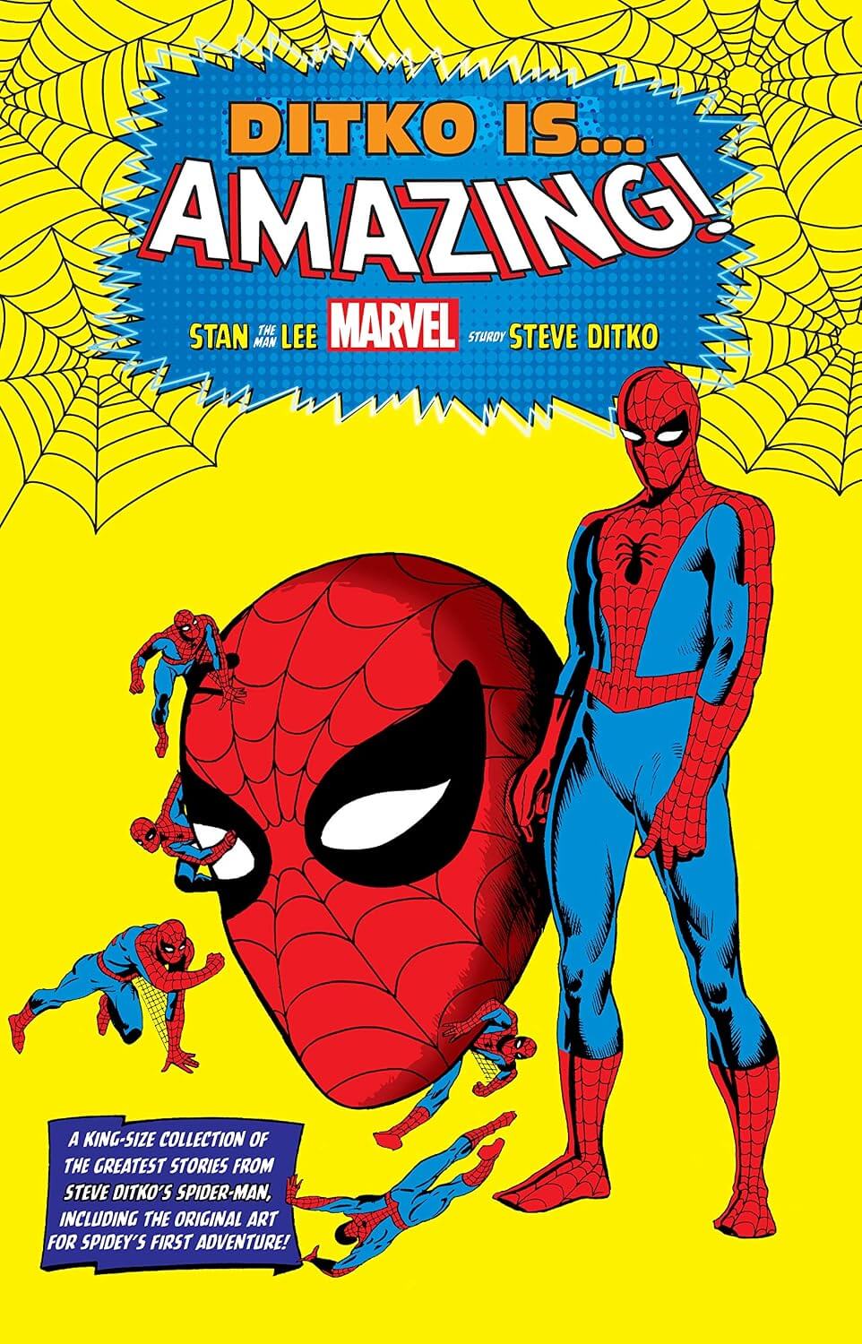 Comic book cover for 'Ditko Is.amazing"