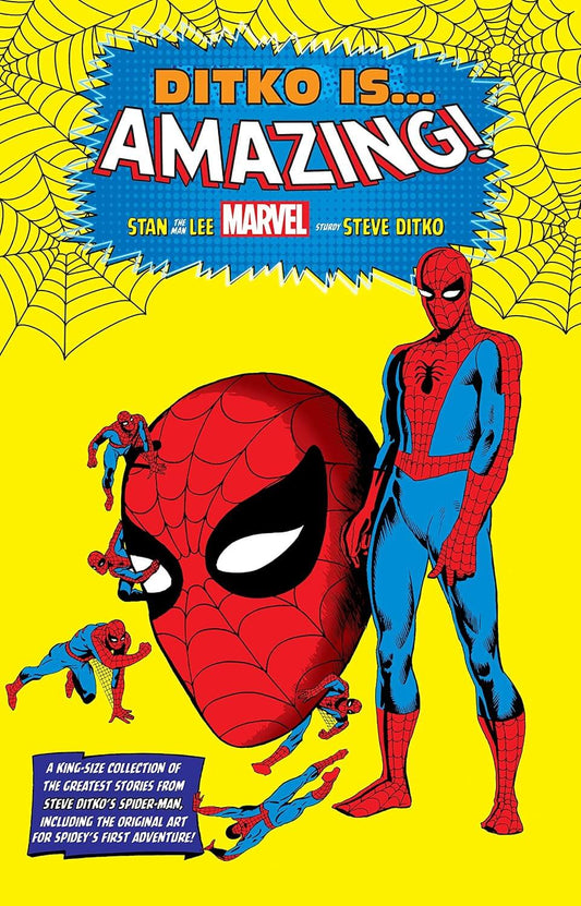 Comic book cover for 'Ditko Is.amazing"