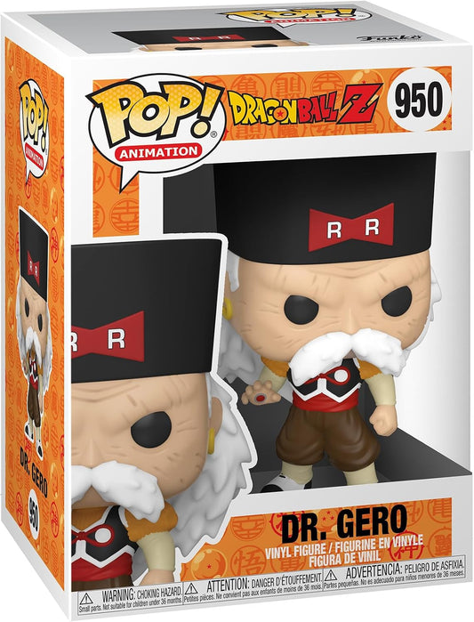 Funko Pop! Dragon Ball Z Dr. Gero vinyl figure packaging