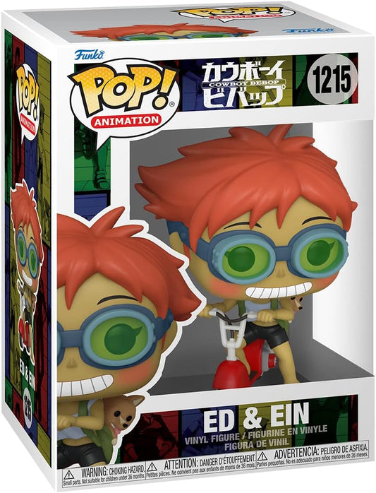 Funko Pop! Animation figure packaging with character design