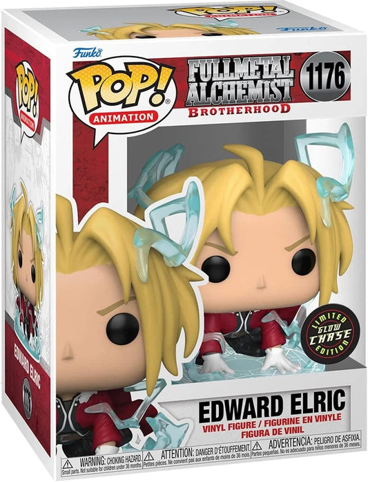 Funko Pop! vinyl figure packaging for Edward Elric from Fullmetal Alchemist Brotherhood