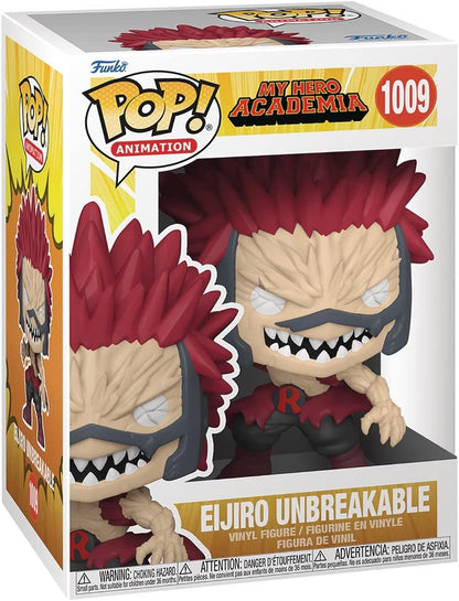 Funko Pop! vinyl figure packaging for Eijiro Unbreakable from My Hero Academia