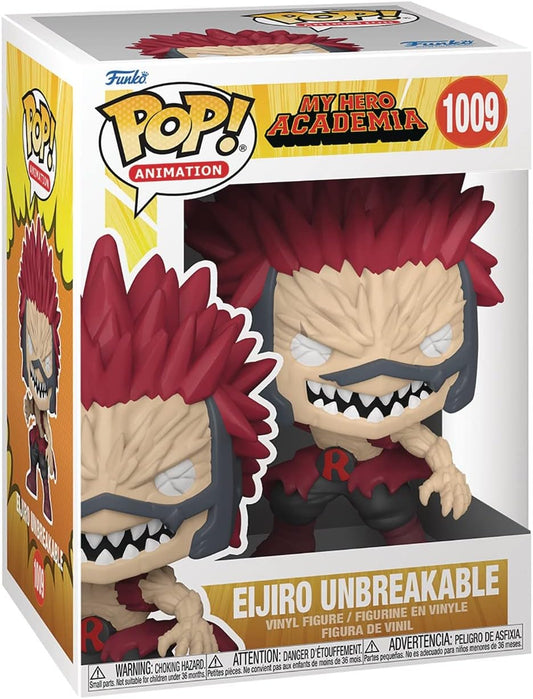 Funko Pop! vinyl figure packaging for Eijiro Unbreakable from My Hero Academia