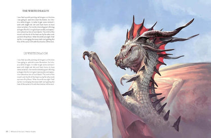 Elsewhere The Fantasy Art of Jesper Ejsing page preview showing detailed dragon illustration