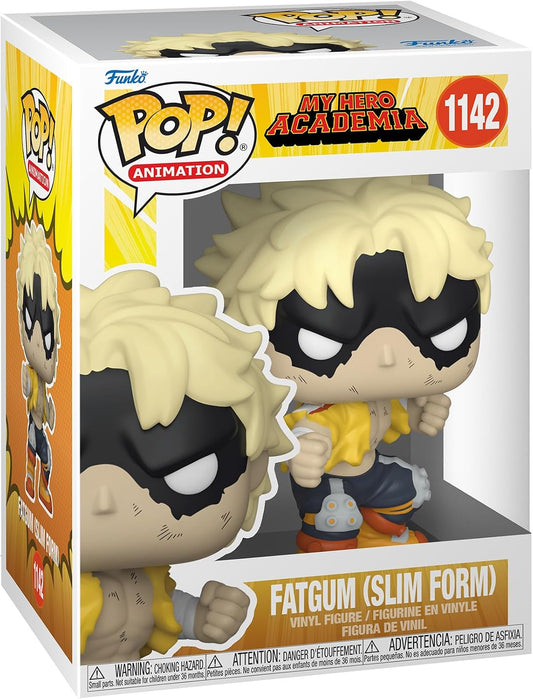 Funko Pop! vinyl figure packaging for Fatgum from My Hero Academia