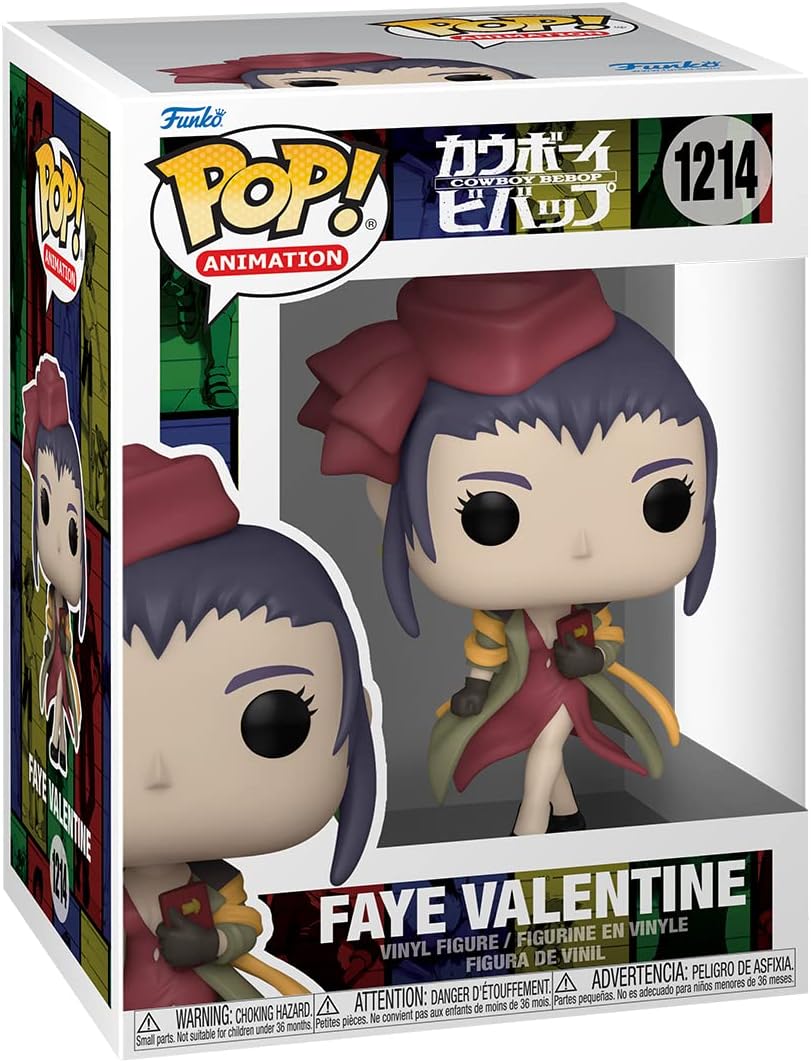 Funko Pop! Animation Faye Valentine figure packaging