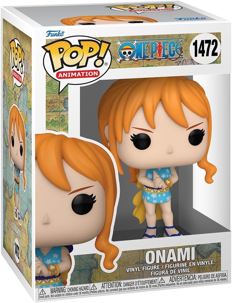 Funko Pop! Animation figure packaging featuring Onami from One Piece