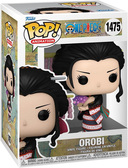 Funko Pop! vinyl figure of Orobi in packaging with 'One Piece' branding