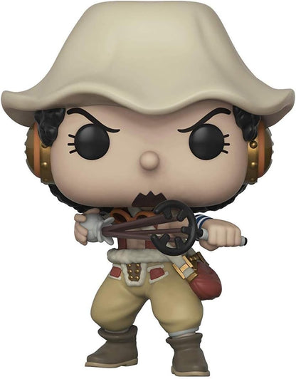 Funko Pop! vinyl figure of a character in one piece with a hat and outfit on a white background