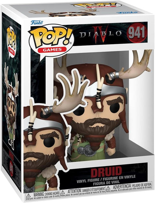 Funko Pop! Games Diablo IV Druid vinyl figure packaging