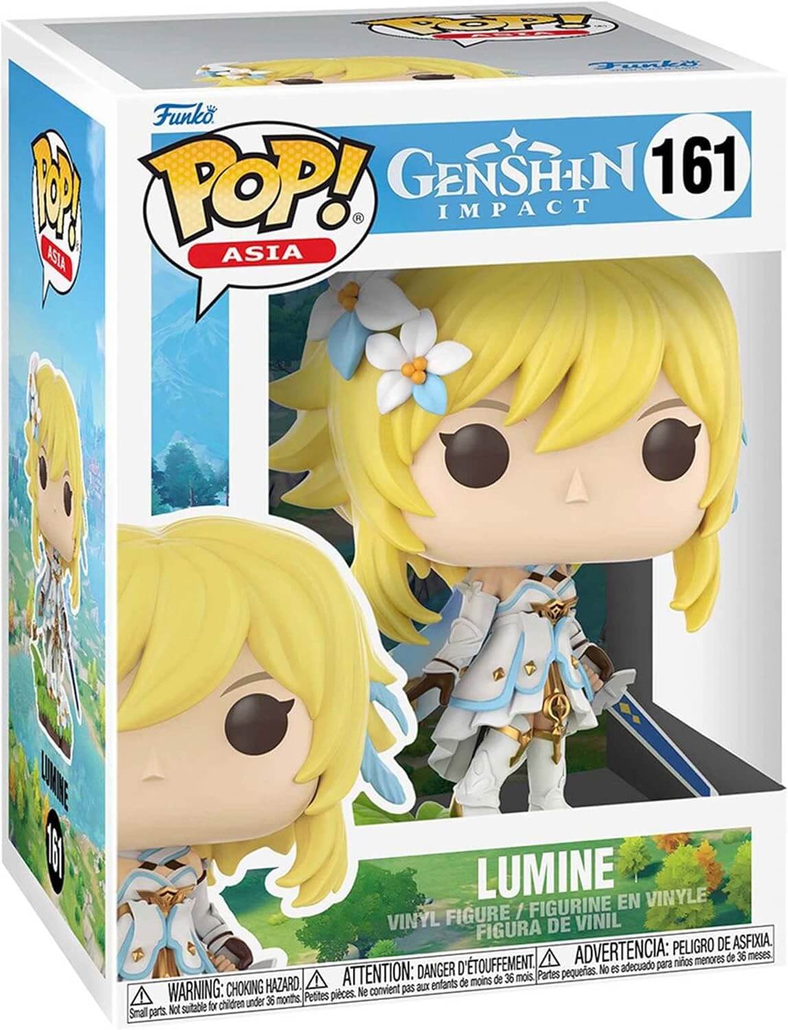 Funko Pop! Genshin Impact Lumine figure packaging
