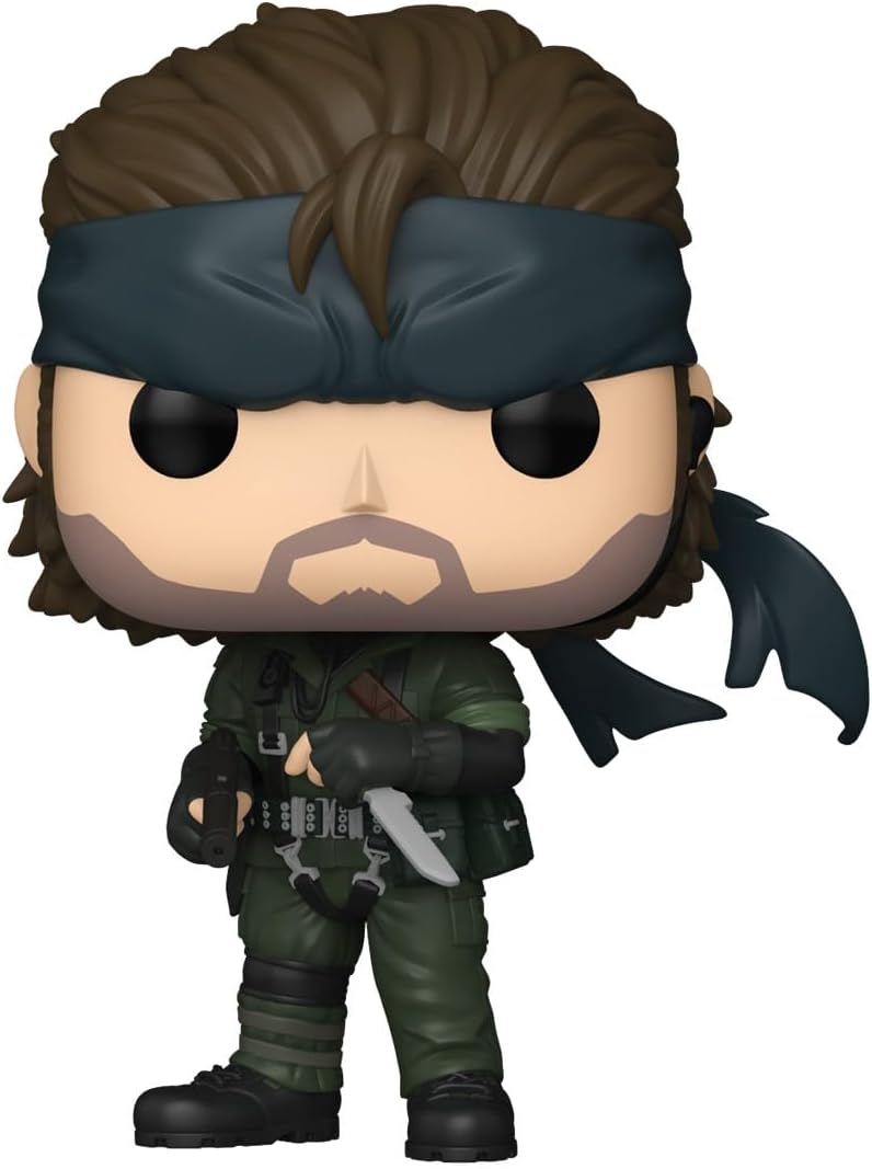 Funko Pop! vinyl figure of a character with a headband and tactical gear on a white background