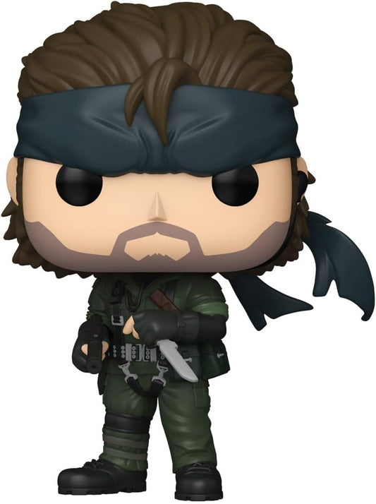Funko Pop! vinyl figure of a character with a headband and tactical gear on a white background