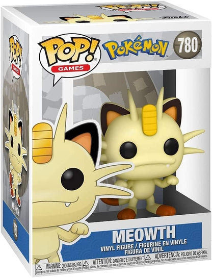 Pokémon Meowth Pop! vinyl figure packaging