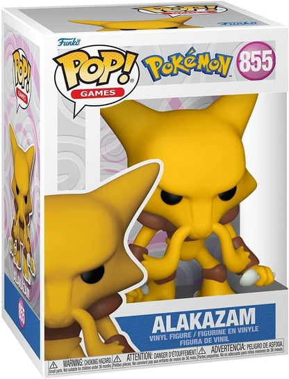 Funko Pop! Games Pokemon Alakazam vinyl figure packaging