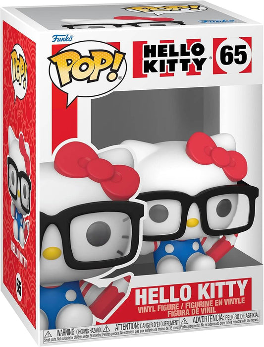Funko Pop! Hello Kitty figure with glasses in packaging