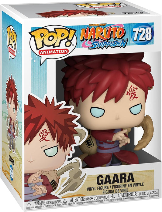 Funko Pop! Gaara figure packaging from Naruto Shippuden
