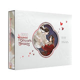 Product packaging for 'Heaven Official's Blessing' with artistic design on a white background