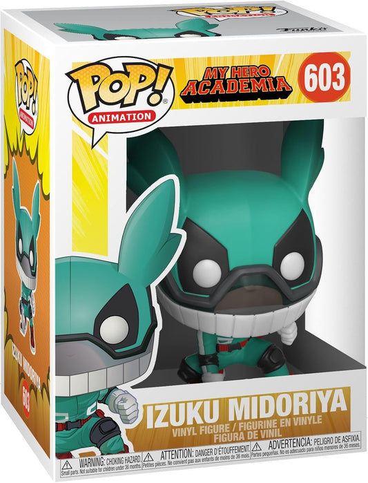 Funko Pop! vinyl figure packaging for Izuku Midoriya from My Hero Academia