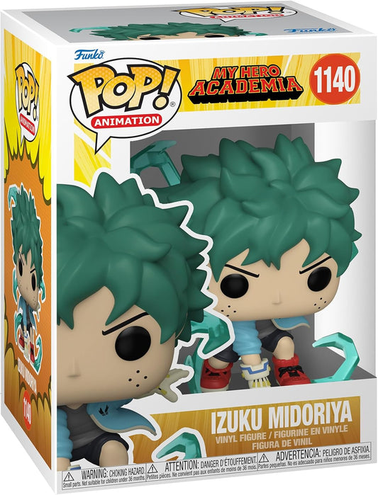 Funko Pop! vinyl figure packaging of Izuku Midoriya from My Hero Academia
