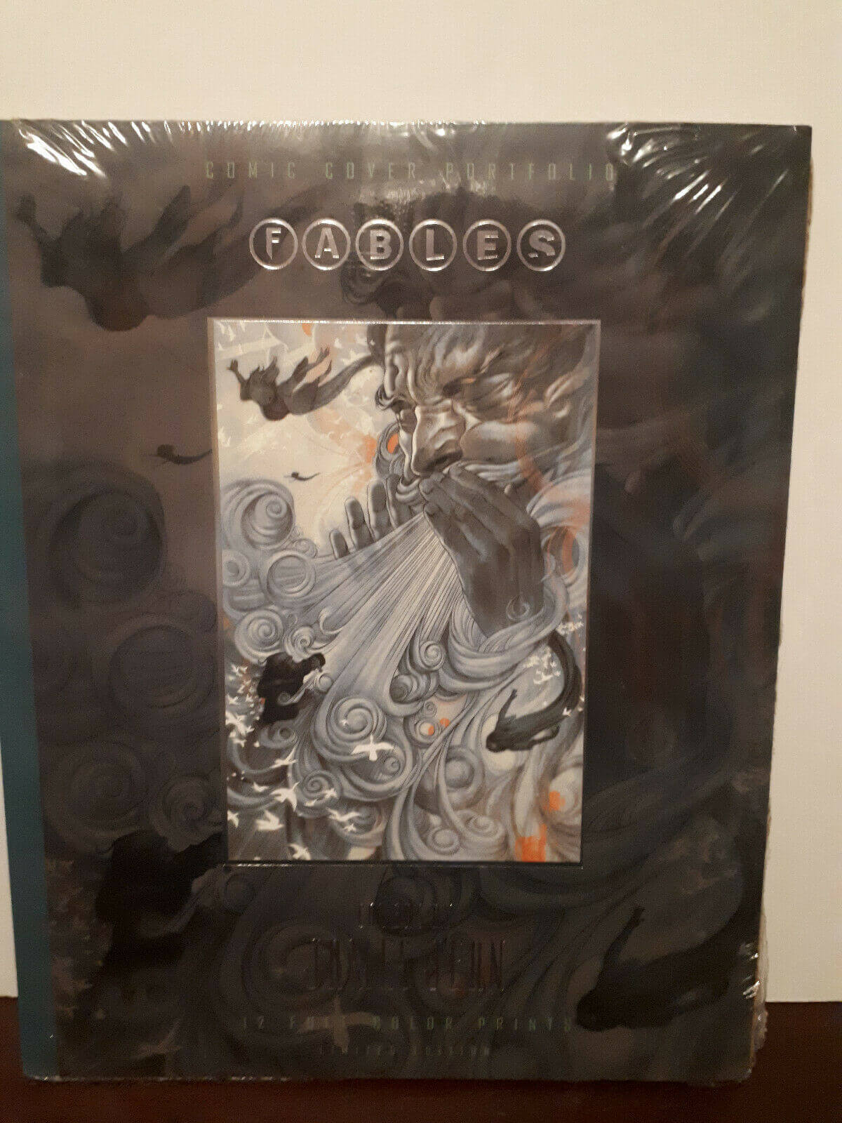 James jean fables portfolio cover containing 12 prints from the series