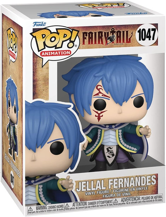 Funko Pop! vinyl figure of Jellal Fernandes from Fairy Tail in packaging