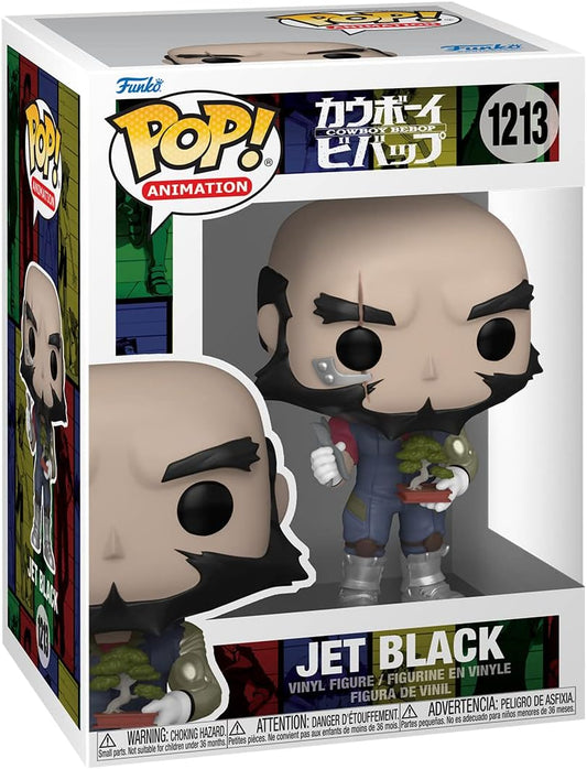 Funko Pop! Animation figure packaging with Jet Black character