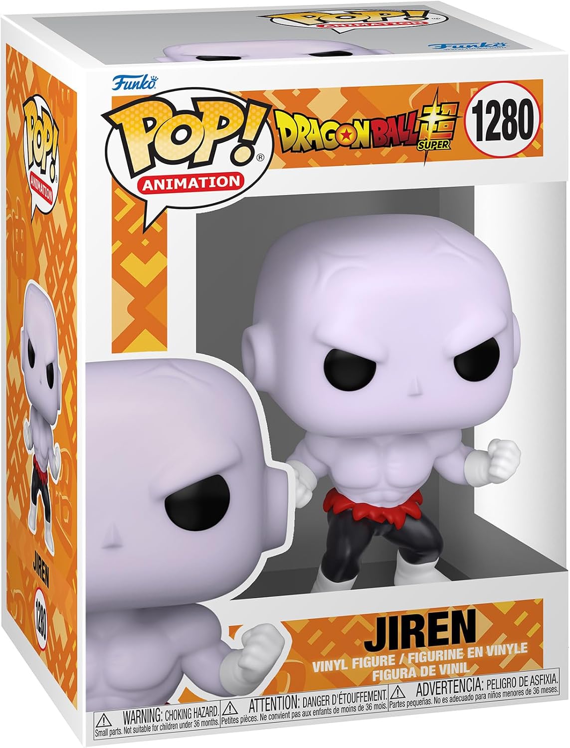 Funko Pop! Jiren figure packaging from Dragon Ball Super