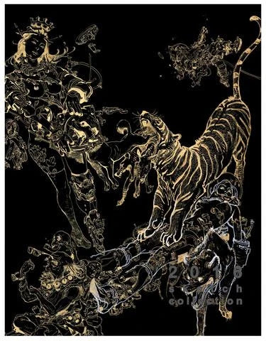 kim jung gi 2018 sketch collection front cover