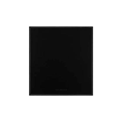 Black rectangular object with 'HUELPA' branding on a white background