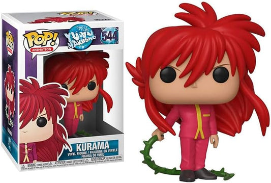 Funko Pop! vinyl figure of Kurama with packaging in the background