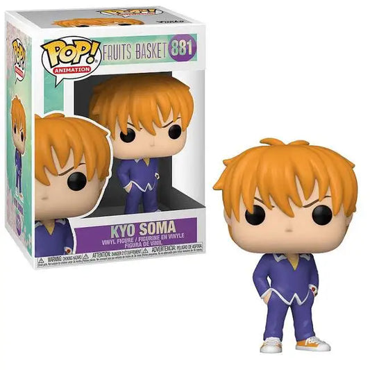 Funko Pop! vinyl figure of Kyo Soma from Fruits Basket with packaging on a white background