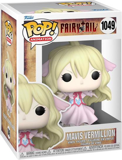Funko Pop! vinyl figure of Mavis Vermillion from Fairy Tail in packaging