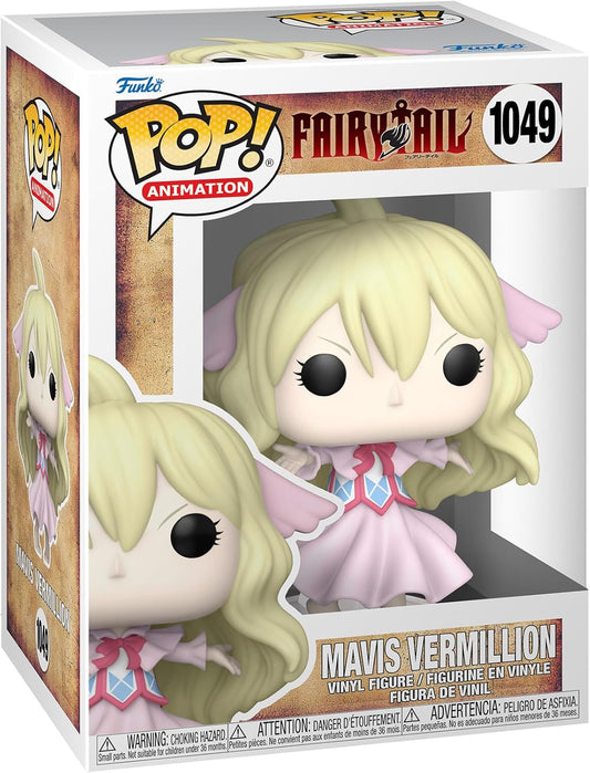Funko Pop! vinyl figure of Mavis Vermillion from Fairy Tail in packaging