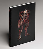 Black book with a futuristic robot illustration on a gray background